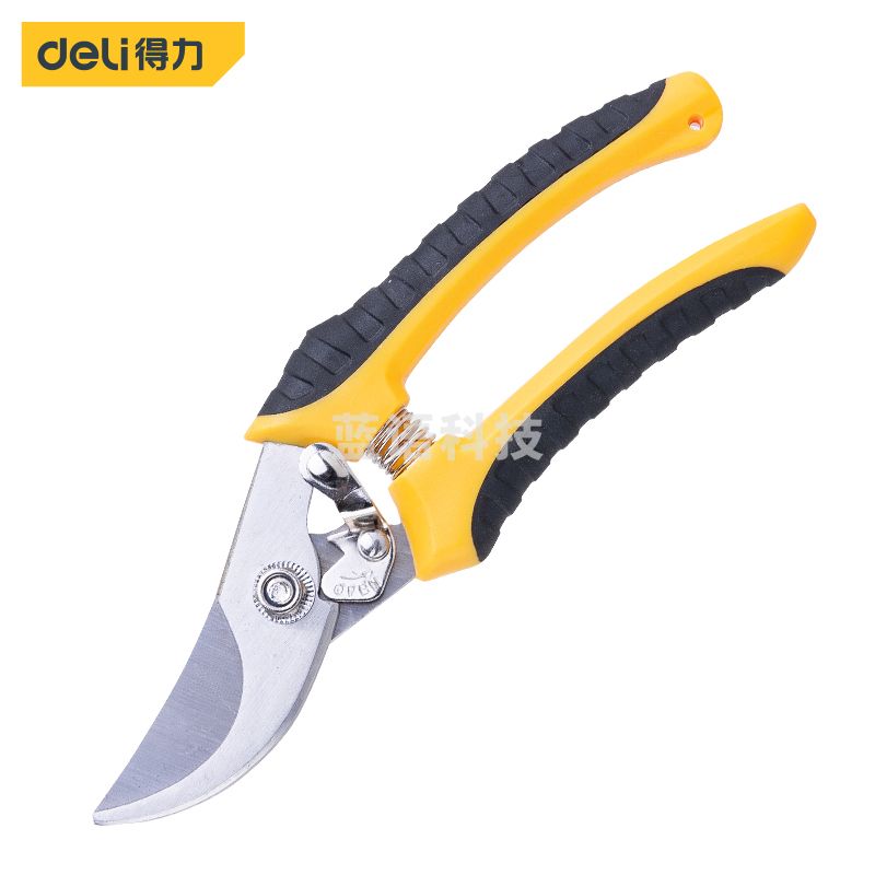 得力DL2789 不锈钢弯嘴果枝剪8