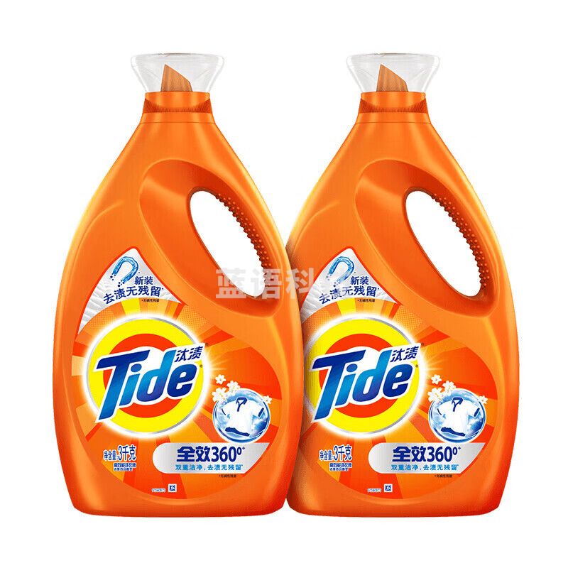 汰渍洗衣液3千克4瓶/箱