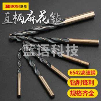 波斯（BOSI）耐磨直柄麻花钻不锈钢钻头金属铁铝合金钻头 BS532004（4MM）
