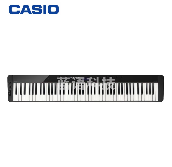 卡西欧（CASIO）电钢琴PX-S3000BK智能触摸屏88键重锤表演级电钢琴 （单机版）