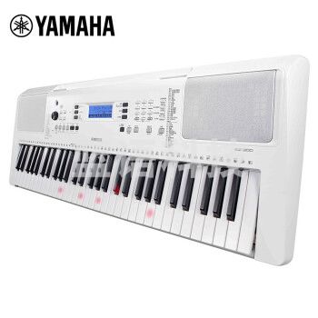 雅马哈（YAMAHA）EZ300 电子琴61键智能发光琴键+琴包等标配大礼包