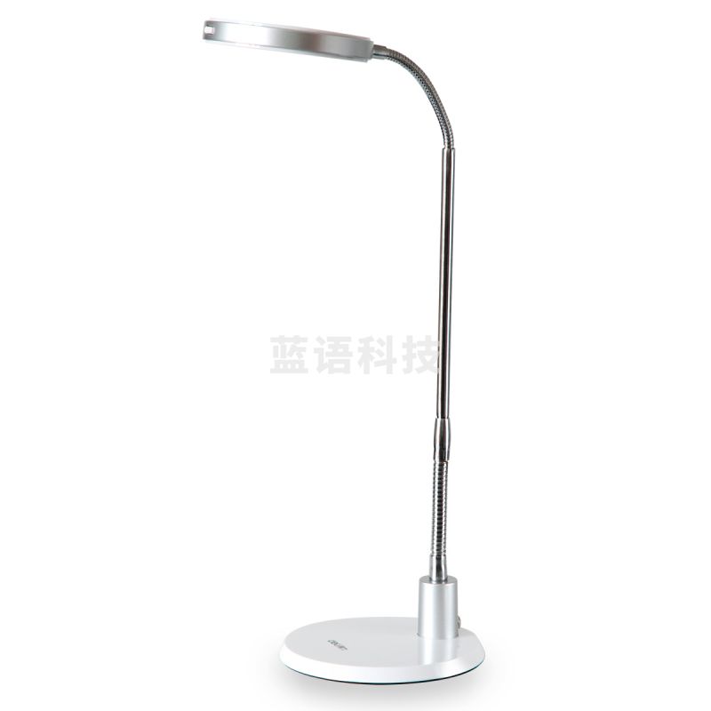 得力（deli）3674LED台灯(白)(台)适配器DC12V 1A