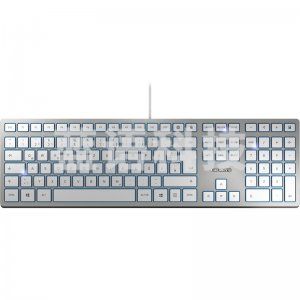 樱桃Cherry KC6000 超薄有线键盘 银色