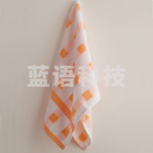 洁丽雅 毛巾 6237-1 76cm*34cm 1/120 桔色
