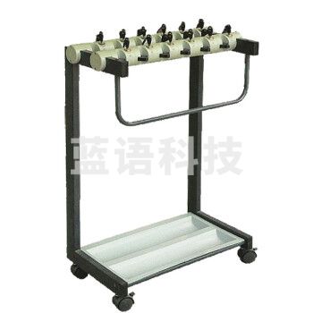 超宝（CHAOBAO）D-005 12头伞架 带锁雨伞架 酒店大堂挂伞架 收纳雨伞架