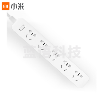 小米 米家5孔位插线板 新国标 总控 全长1.8米