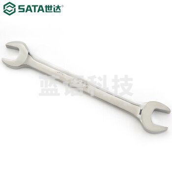 世达（SATA）41223 全抛光双开口扳手34x36MM