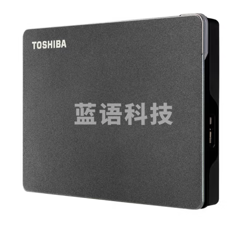 东芝(TOSHIBA) 4TB 游戏移动硬盘HDTX140YK3CA Gaming系列 USB3.2 Gen1 2.5英寸 机械硬盘 兼容Mac PlayStation Xbox One