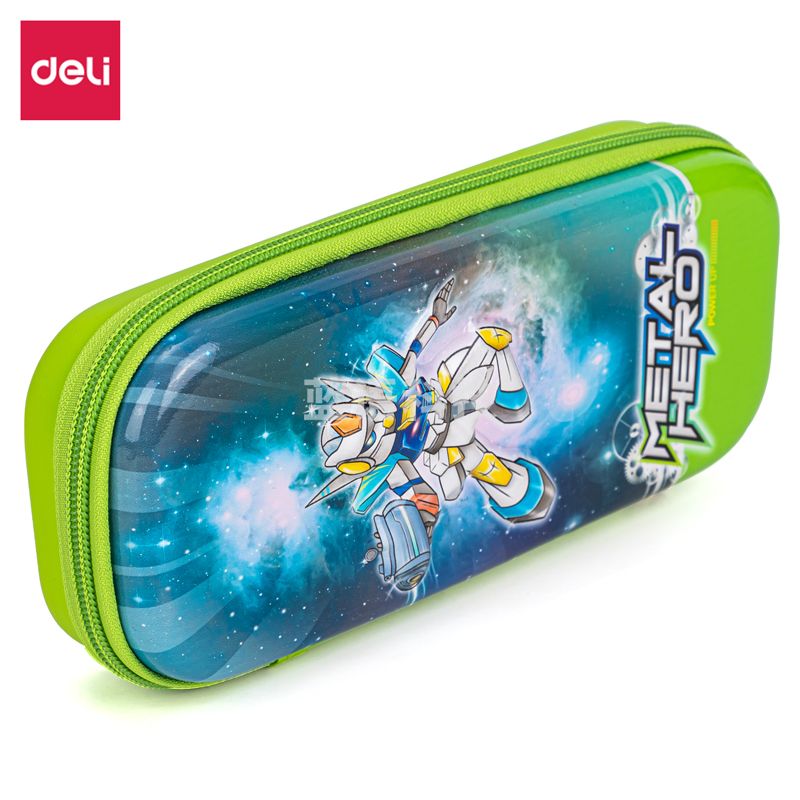 得力67091 笔袋(绿色)(只)