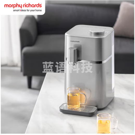 摩飞电器（Morphyrichards）即热式净水器 家用台式加热直饮净水机饮水机 RO反渗透净饮一体机MR6050A灰