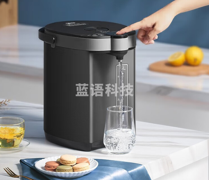 美的（Midea）电热水瓶5L不锈钢电热水壶大容量电热水瓶恒温电水壶沸腾除氯 加大容量多段控温非即热式饮水机 MK-SP50C505B 5L