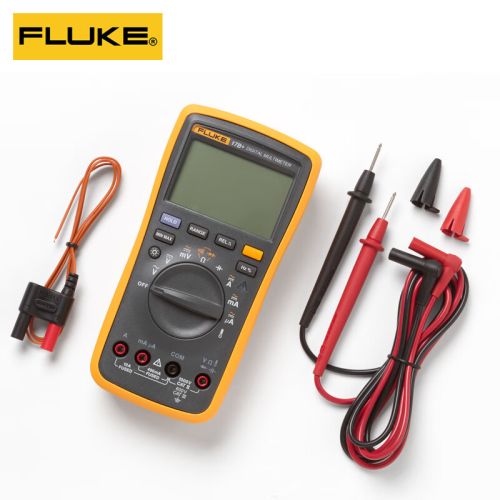 FLUKE福禄克数字万用表数显F12E/F15B+/F17B+/F18B+/F101/F106高精度智能万用表 F17B+（可测频率温度）