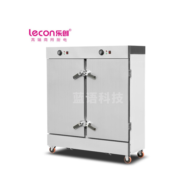 乐创（Lecon） KZ-240J 商用蒸饭柜 24盘机械式定时款餐饮设备蒸包馒头电蒸箱