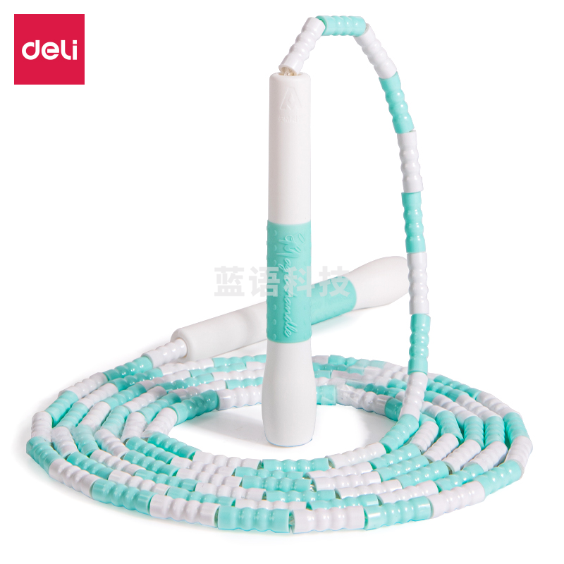 安格耐特FT110_2.2m竹节跳绳(无计数)(花式跳绳)(蓝)(根)