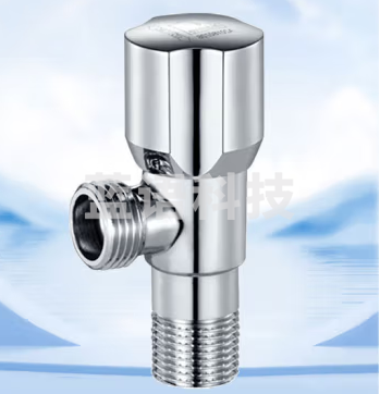 潜水艇（Submarine）F202 三角阀铜镀铬八字阀国标四分 陶瓷阀芯 冷热通用角阀