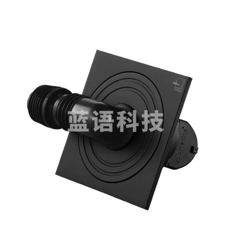 潜水艇（Submarine）BXTF-10黄铜烤漆黑色全密封洗衣机防臭地漏 浴室柜地漏50管径