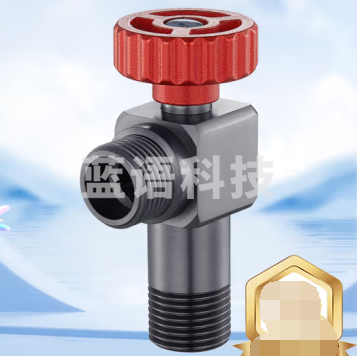 潜水艇（Submarine）F106H加厚黄铜枪灰色球阀角阀全开大流量燃气热水器壁挂炉 热水阀