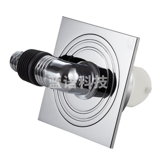 潜水艇（Submarine）XTF-10全密封洗衣机地漏铜镀铬防臭虫（弯头工程塑料镀铬）50管径