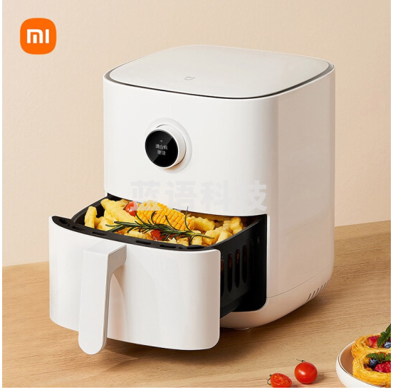 小米空气炸锅3.5L 家用多功能无油电炸锅 低脂少油 不粘 24小时智能预约 赠烤架