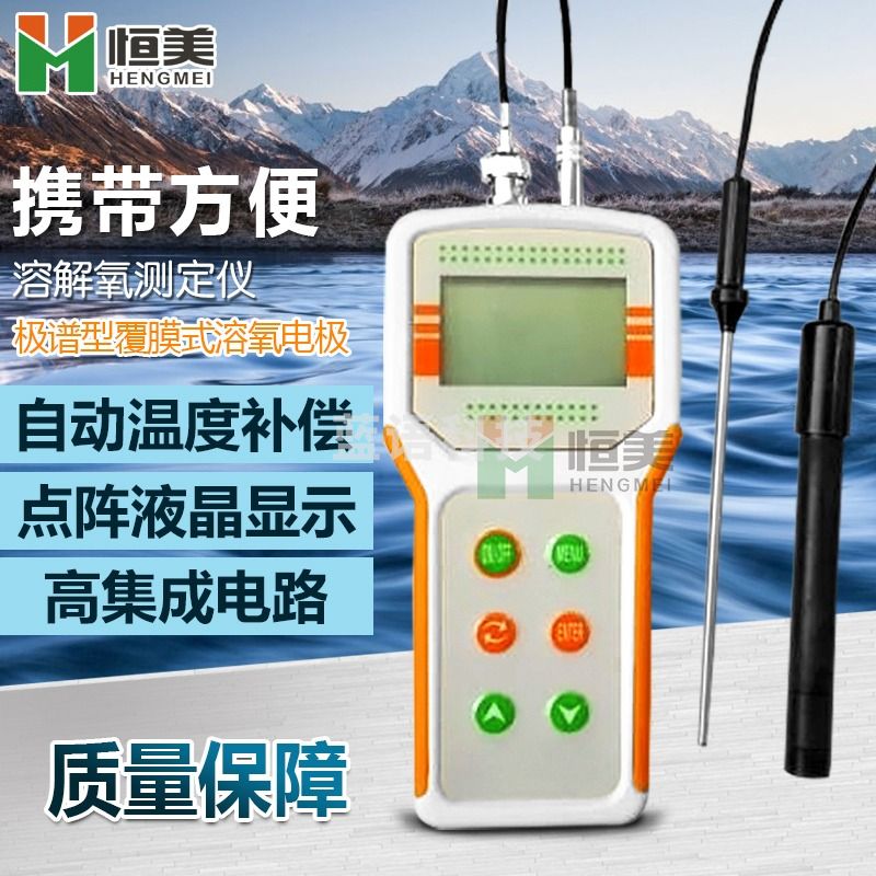 -云异恒美溶解氧测定仪水产养殖溶解氧分析仪鱼塘工业污水实验室氧检测DO仪 电极探头（1m线） 仪器仪表零部件