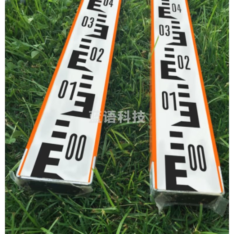 珠峰 3米黑红木质水准标尺红黑面测量尺三四等水准尺板木尺 测绘专用仪器-