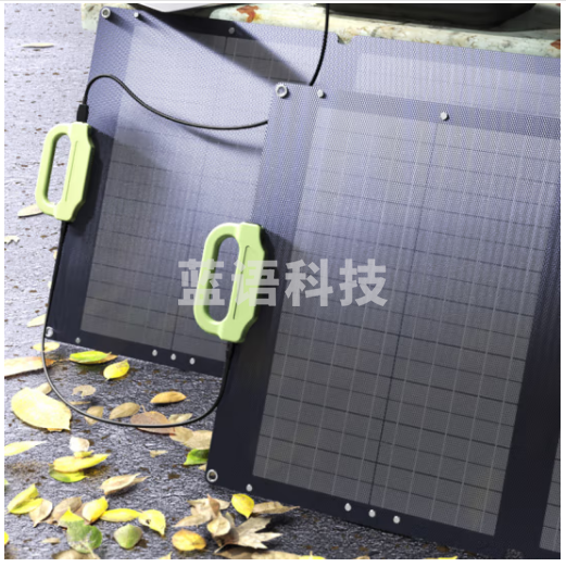 品胜太阳能电池板 折叠便携移动 单晶硅100W光伏发电家用露营搭配户外电源使用