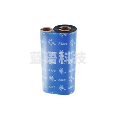 斑马（ZEBRA）110mm*74m原装标签条码打印机混合基碳带热转印桌面打印机色带zd888t GK888t ZD420通用耗材