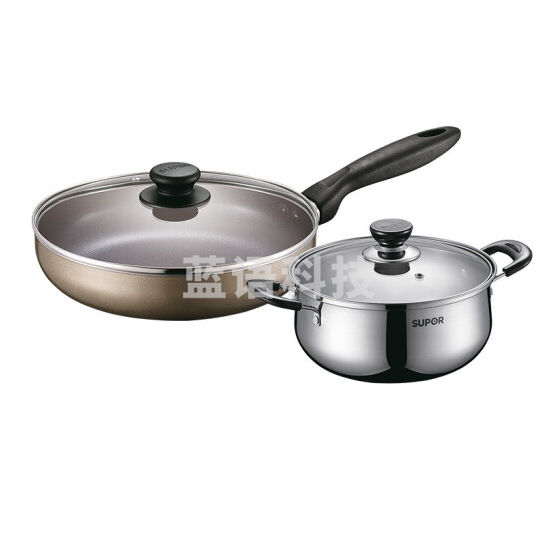 苏泊尔 VTP1705T 温馨之家优选两件套24cm煎锅+20cm汤锅（2.5L） 货号：
