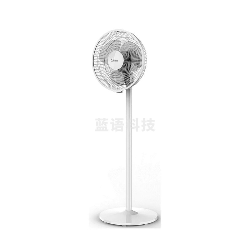 1100677971EA 美的Midea FSA30YB 落地扇 3叶静音扇 370*370*1100mm 白色