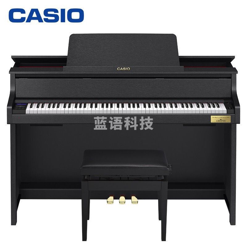 卡西欧 (CASIO)电钢琴GP-310BK钢琴专业家用成人电子钢琴88键重锤立式套装