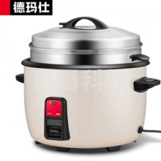 德玛仕 DEMASHI DFG-18L 电饭煲 商用 老式大容量食堂饭店 特大超大家用 10人20人以上用 18升蒸笼款