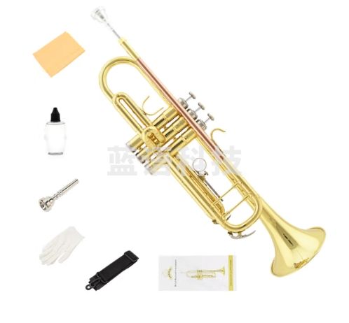 阿萨斯降B调小号乐器 黄铜磷铜西洋管乐器考级演奏专业小号2色款