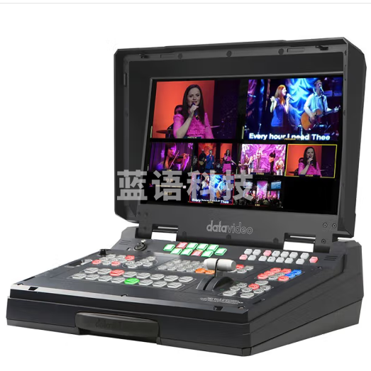 datavideo洋铭 HS-2200 高清6通道便携式移动演播室 高清切换台 切换一体机 导播台