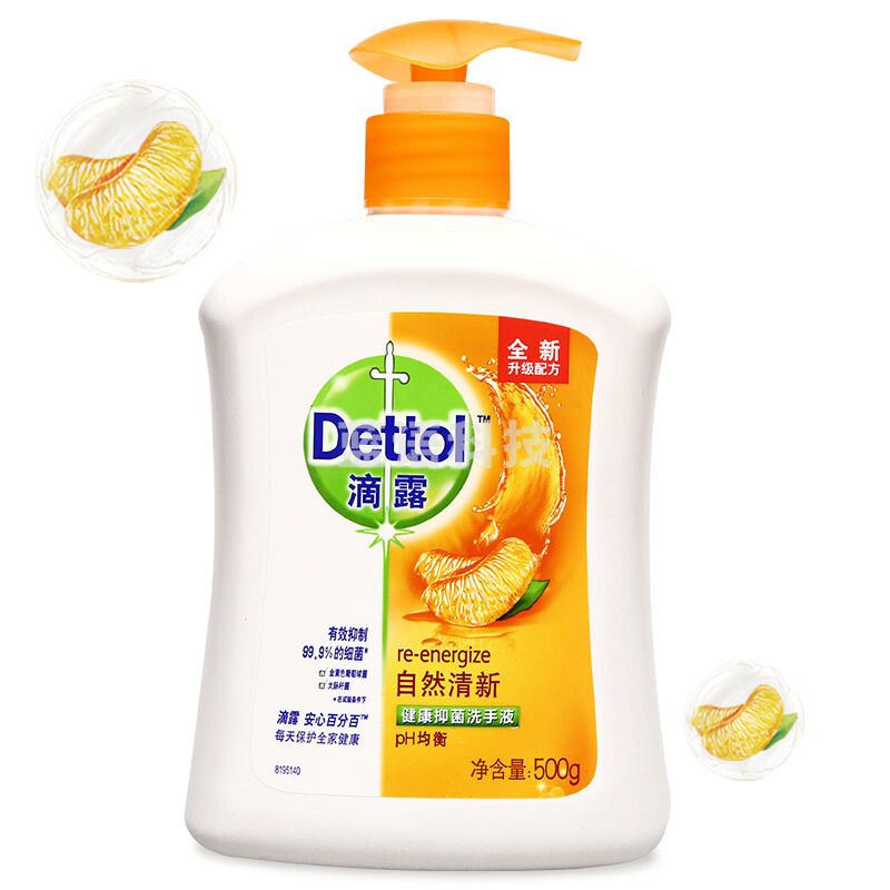 滴露500ml自然清新洗手液