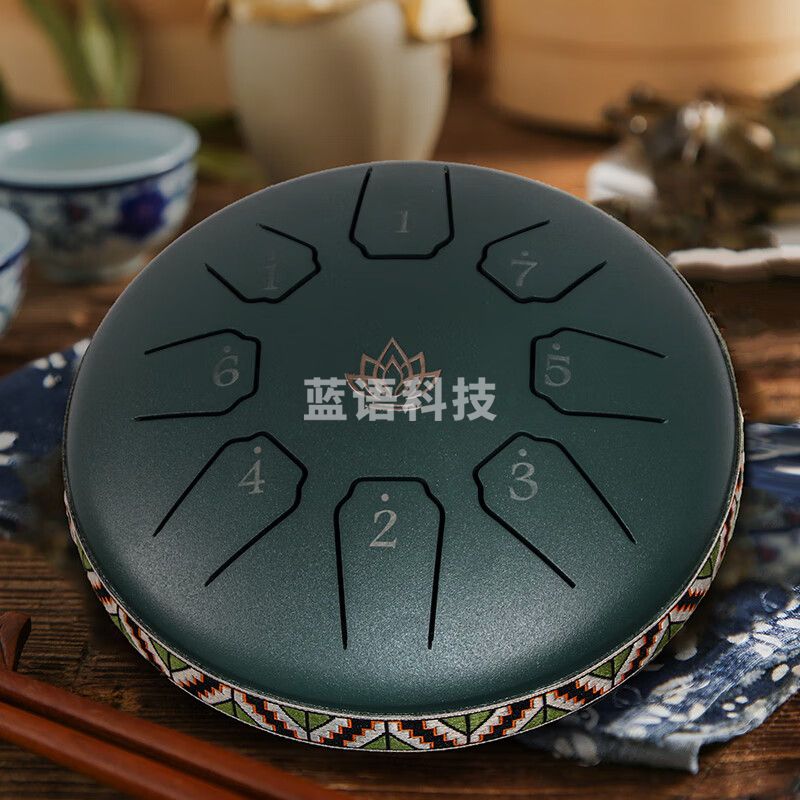 阿萨斯空灵鼓6寸8音儿童小巧便携启蒙初学专业钢舌鼓高音伴侣打击乐器