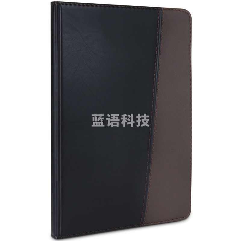 得力7911皮面笔记本(黑)-120页-25K(本)