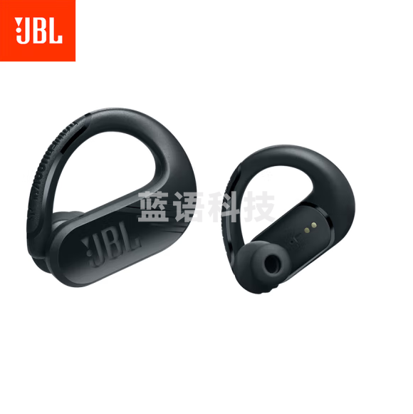 JBL Endurance Peak3 真无线蓝牙耳机 入耳式音乐运动跑步通话降噪耳机 防水防尘苹果安卓通用 商务黑