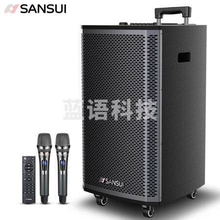 山水（SANSUI）L15 广场舞音响户外音响大功率重低音拉杆音响移动音箱便携式蓝牙