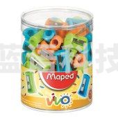 马培德 506300CH 迷你彩色转笔刀 单孔