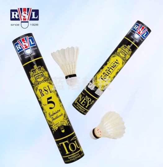 亚狮龙（RSL）训练比赛用球 稳定耐打 RSL5号 羽毛球（1桶装）