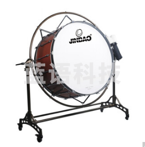津宝牌 JBBD 4018 40英寸行进乐大鼓 配轮式鼓架 4018（40英寸交响乐大鼓）