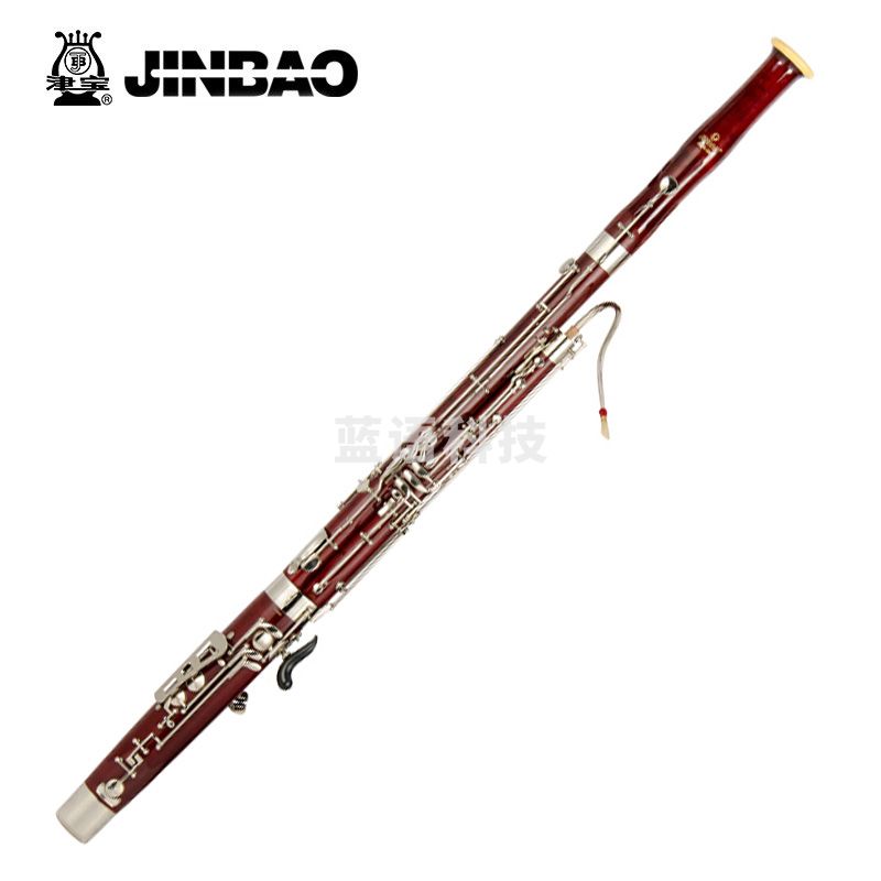 津宝 JBBAS-595巴松管 C调色木喷漆26键低音双簧管增加高音E大管