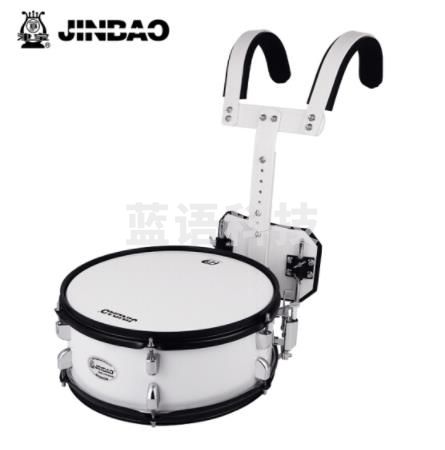 津宝 JBMB-1455行进小军鼓 带背架14寸行进鼓杨木鼓腔鼓乐器