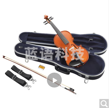 雅马哈小提琴V3SKA 儿童成人初学者专业级演奏实木手工琴 V3SKA 4/4
