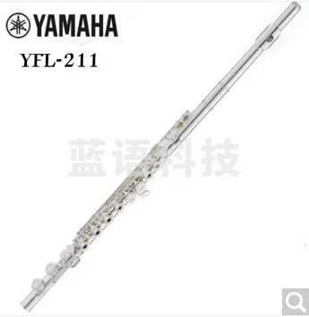 雅马哈（YAMAHA）长笛YFL-211SL16开闭孔镀银C调初学考级演奏 16闭孔镀银211SL初学