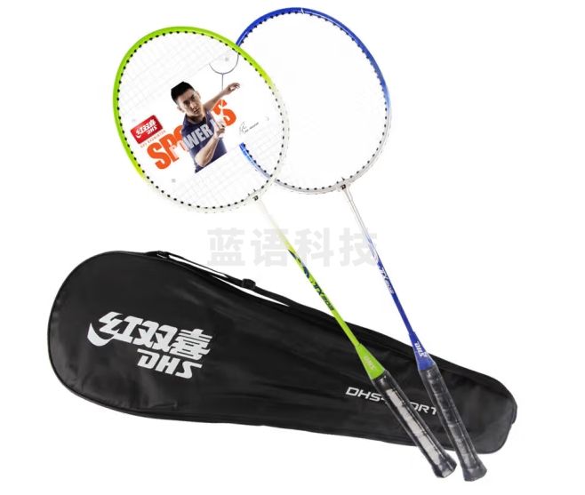 红双喜DHS羽毛球拍对拍E-TX202-2已穿线