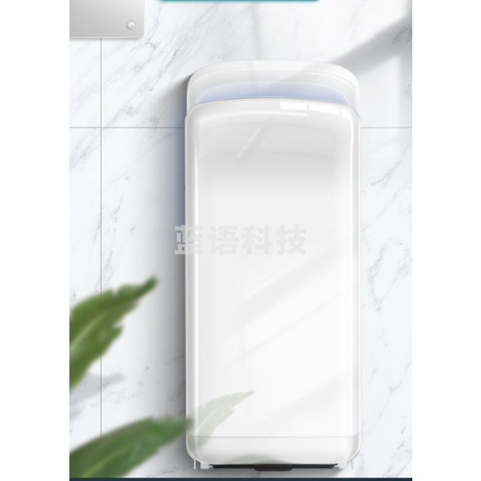 莫顿 喷气式高速干手器 卫生间全自动感应烘手机M-6666白色双电机