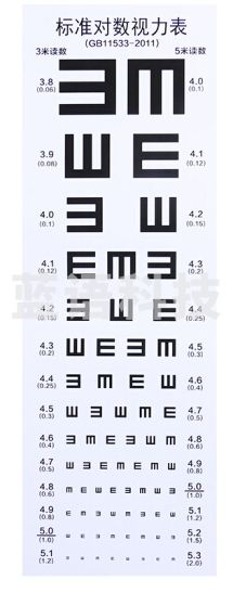 视力表老 儿童卡通+遮掩版+指挥棒 标准视力表（新款）+遮掩版+指挥棒