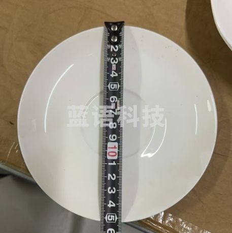 中式纯白陶瓷盘子