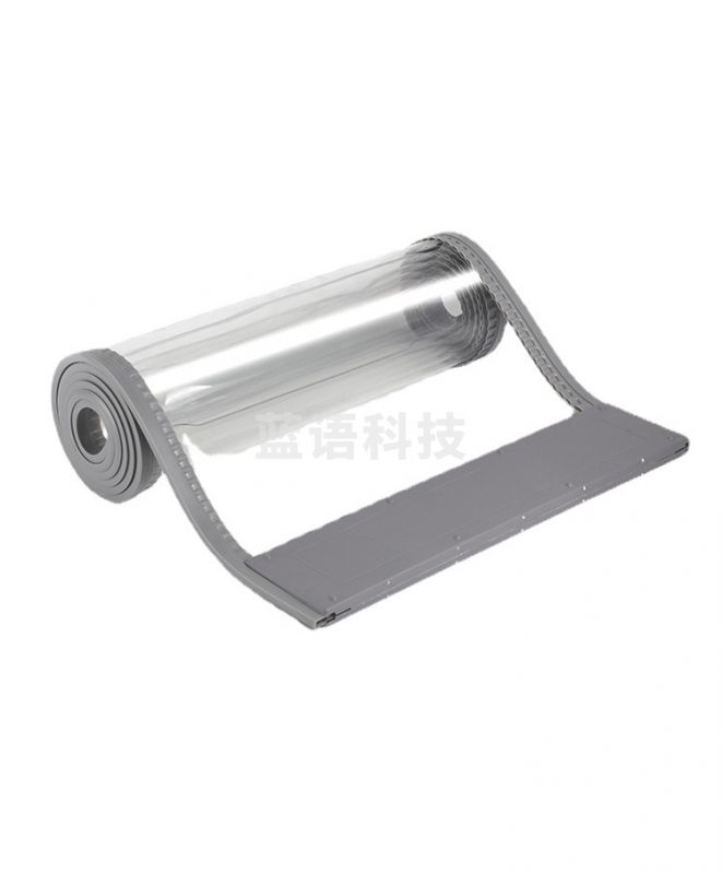 45*210cm厚PVC磁条软门帘 厚度2.0mm 灰色